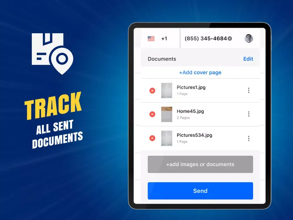 Fax App · Send Fax From iPhone iPad  Screenshots